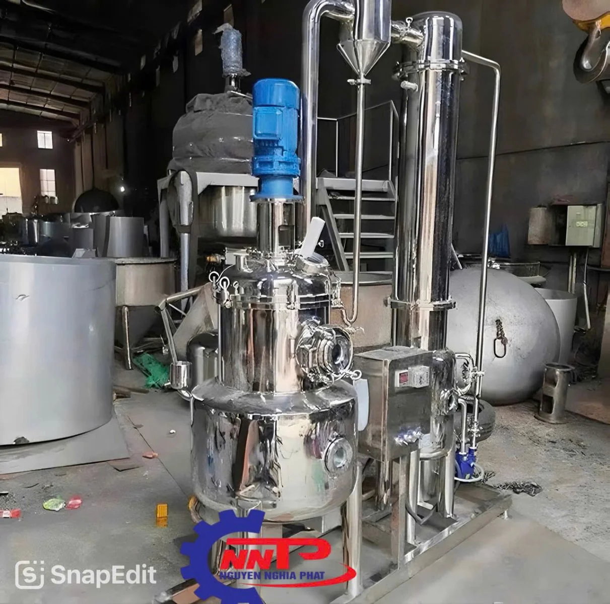 máy cô đặc chân không 50 lít