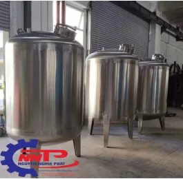 Gia công bồn inox công nghiệp       