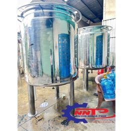 Gia công bồn inox công nghiệp       