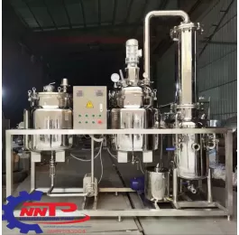 Hệ thống máy chiết xuất cô đặc chân không