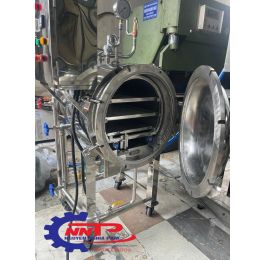 Nồi hấp tiệt trùng  100 lít nằm ngang