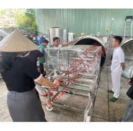 Nồi hấp tiệt trùng phun sương 2000 lít
