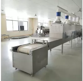 Máy sấy vi sóng băng tải cao tần