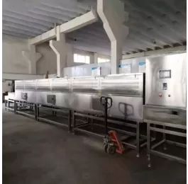 Máy sấy vi sóng băng tải cao tần