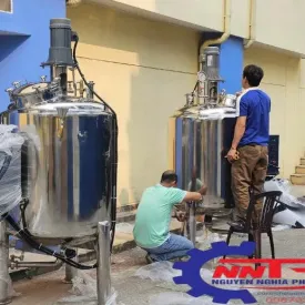 Bồn gia nhiệt có cánh khuấy