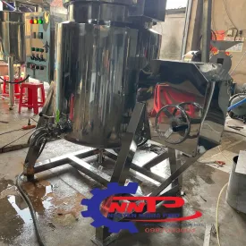 BỒN KHUẤY GIA NHIỆT 1000L