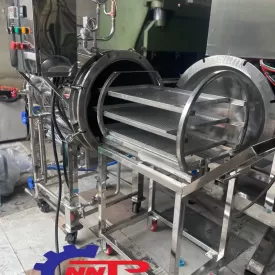 Nồi hấp tiệt trùng  100 lít nằm ngang