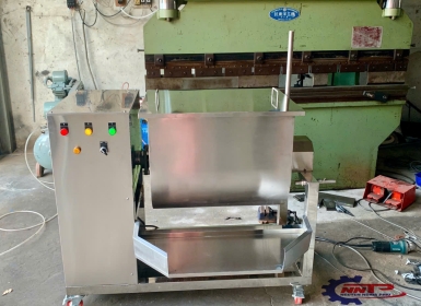 Máy trộn thực phẩm nằm ngang inox -Trộn nhanh,hiểu quả
