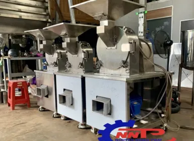 Máy nghiền bột mịn công suất lớn inox bền đẹp