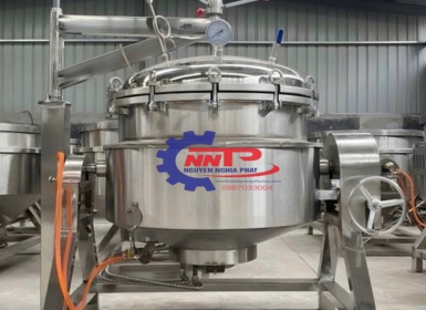 Nồi nấu áp suất công nghiệp bằng điện- Nồi hầm xương