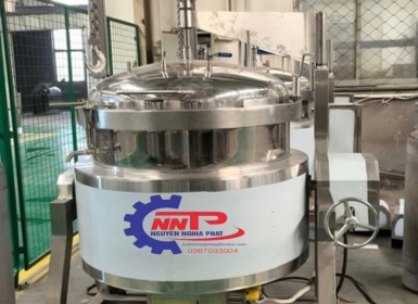 Nồi nấu áp suất công nghiệp cao - 3 lớp