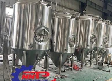 Bồn ủ lên men bia rượi - tank ủ bia thủ công