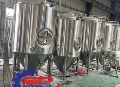 Bồn ủ lên men bia rượi - tank ủ bia thủ công