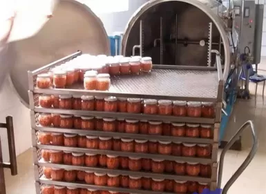 Công nghệ hấp tiệt trùng trong chế biến thực phẩm đóng gói