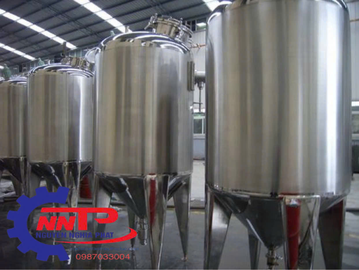 gia công bồn inox công nghiệp