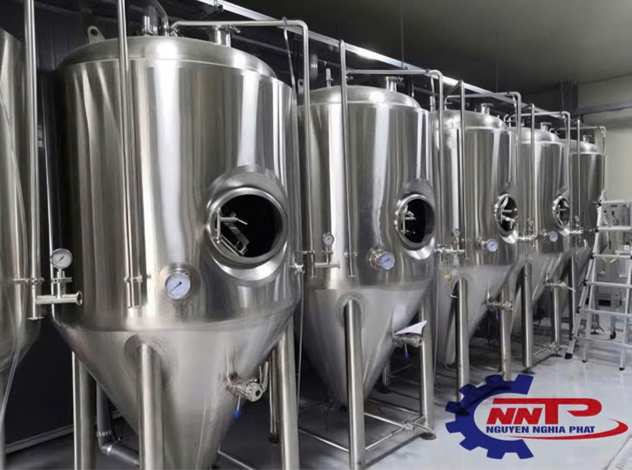 bồn lên men bia rượu inox