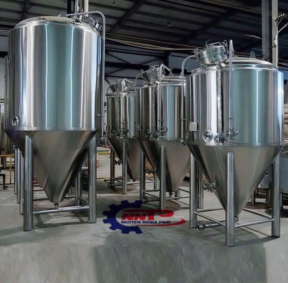 bồn lên men bia rượu inox