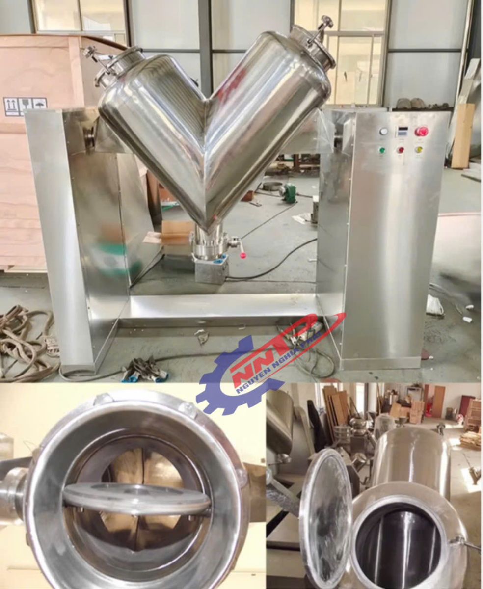 Máy trộn bột chữ V