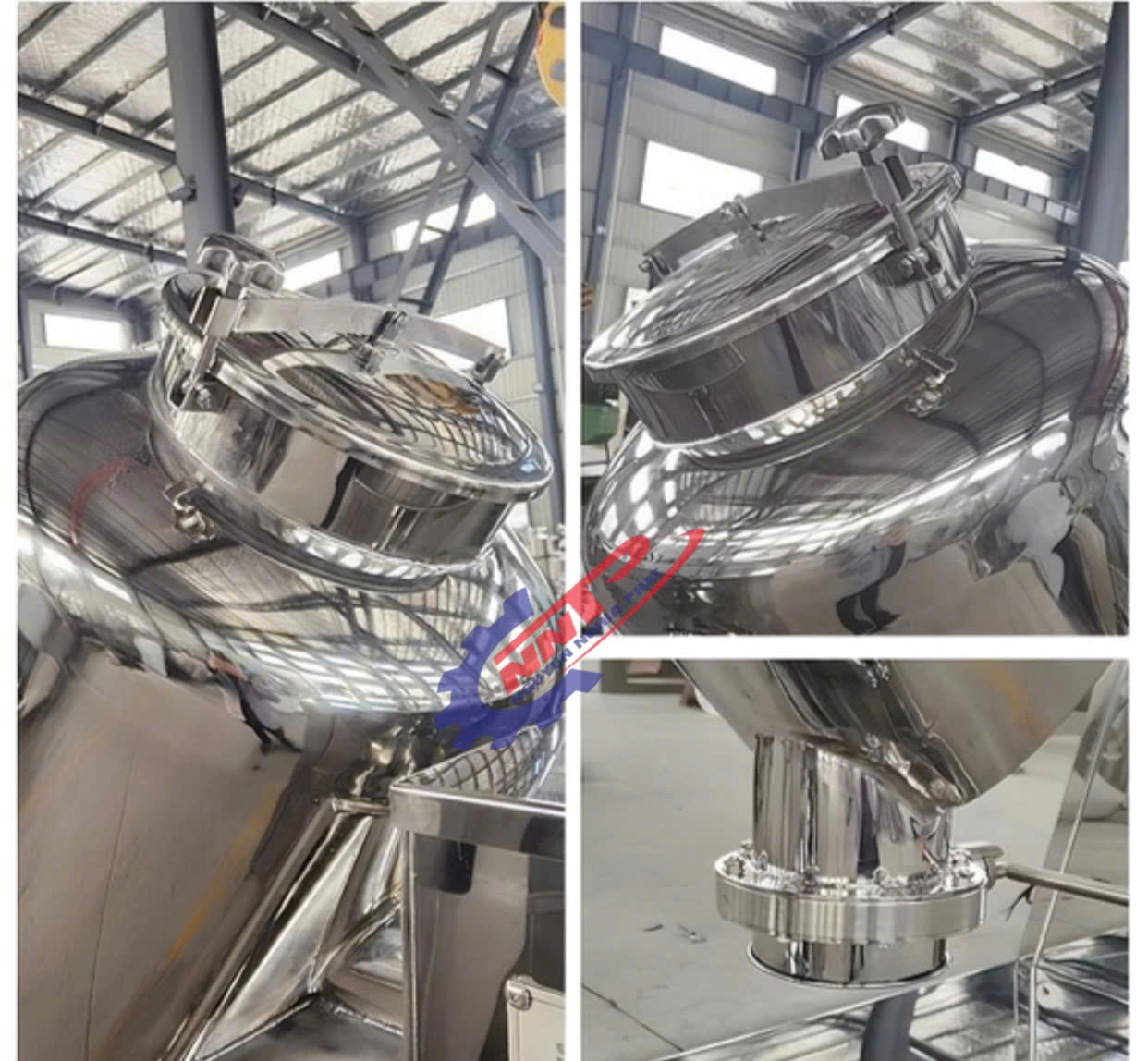 Máy trộn bột chữ V