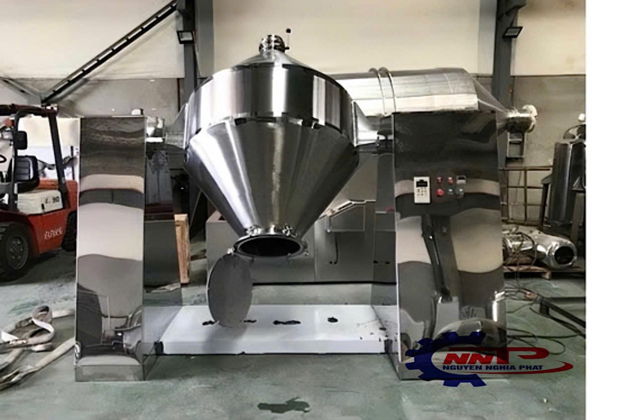 Máy trộn bột dạng trống