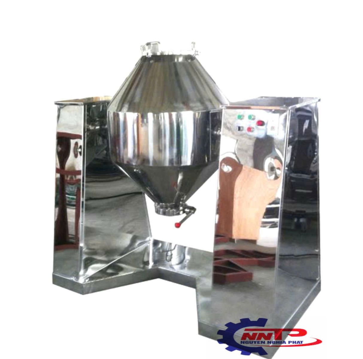 Máy trộn bột dạng trống