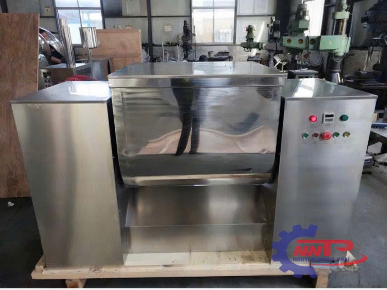 Máy trộn bột nằm ngang