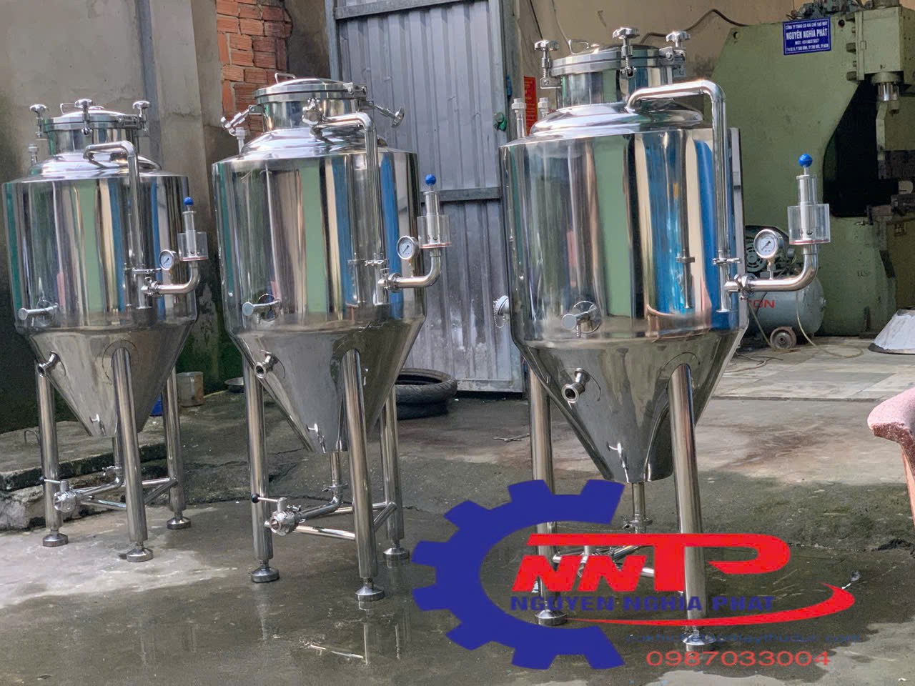 tank ủ lên men 100 lít inox