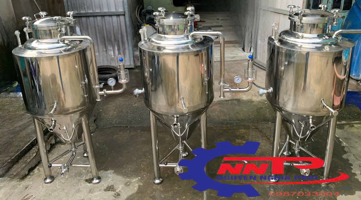 tank ủ lên men 100 lít inox
