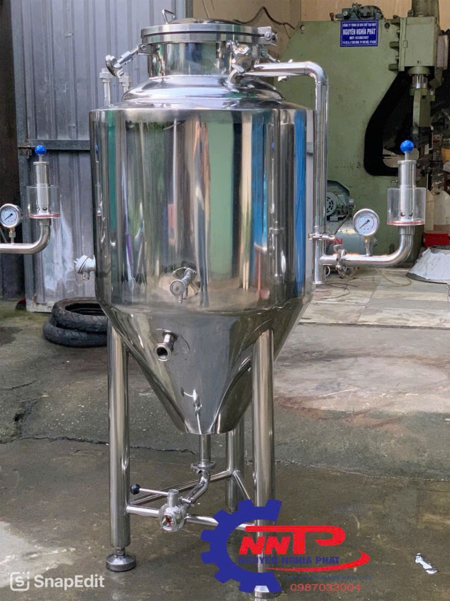 tank ủ lên men 100 lít inox