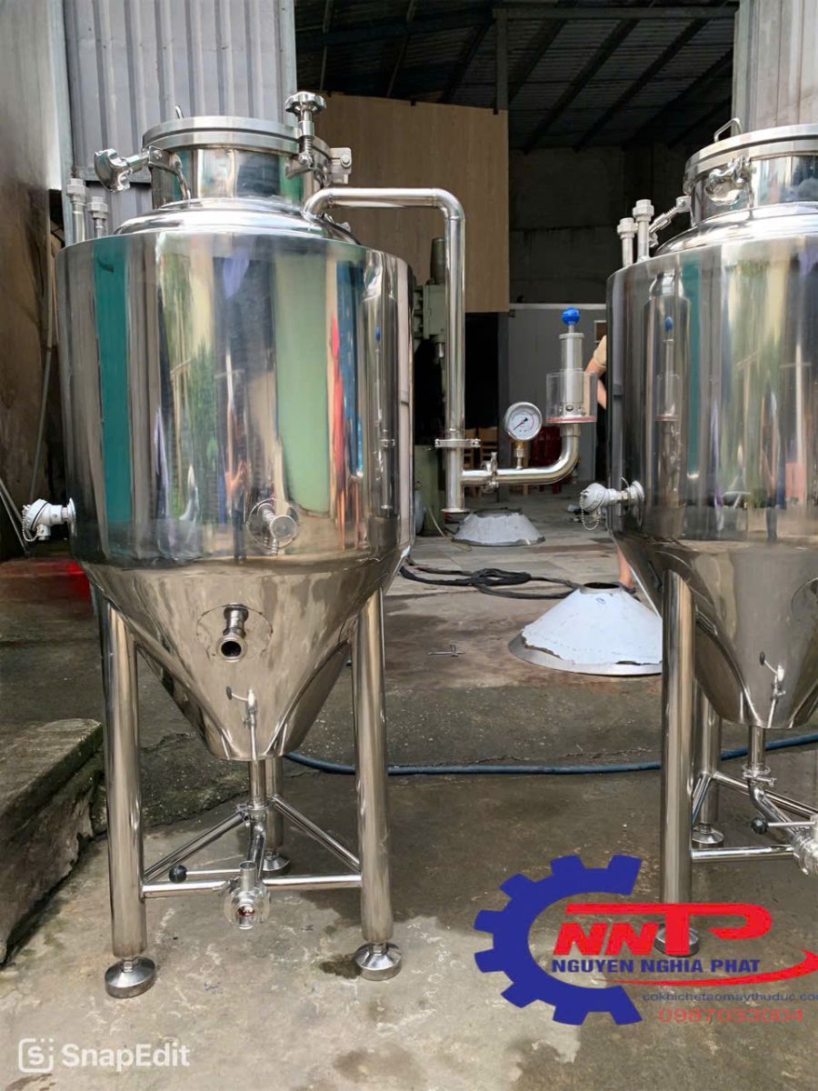 tank ủ lên men 100 lít inox