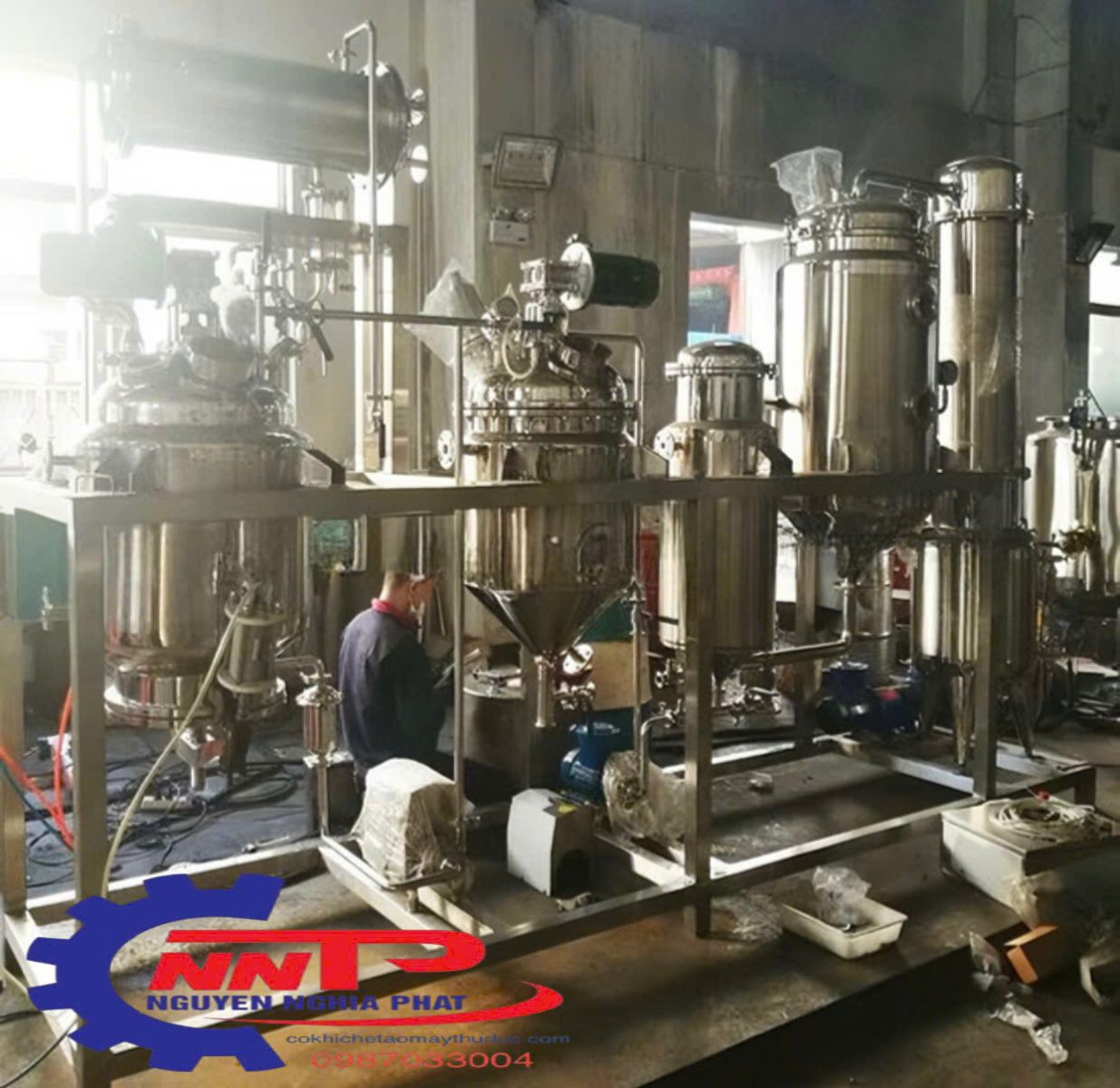 máy cô đặc chân không