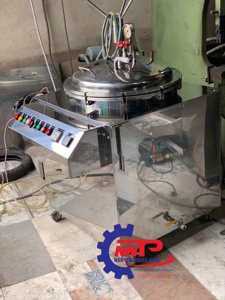 máy hấp tiệt trùng yến hũ