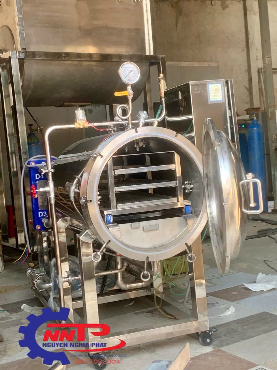 nồi hấp tiệt trùng 300 lít