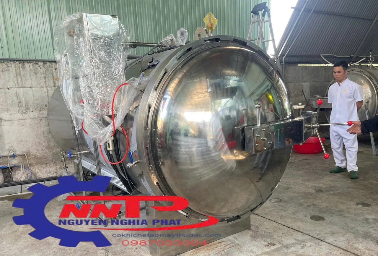 nồi hấp tiệt trùng 300 lít