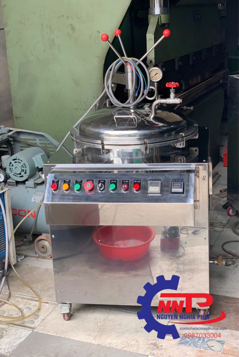 máy hấp tiệt trùng yến hũ