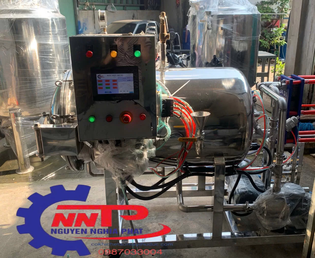 Nồi hấp tiệt trùng 200 lít