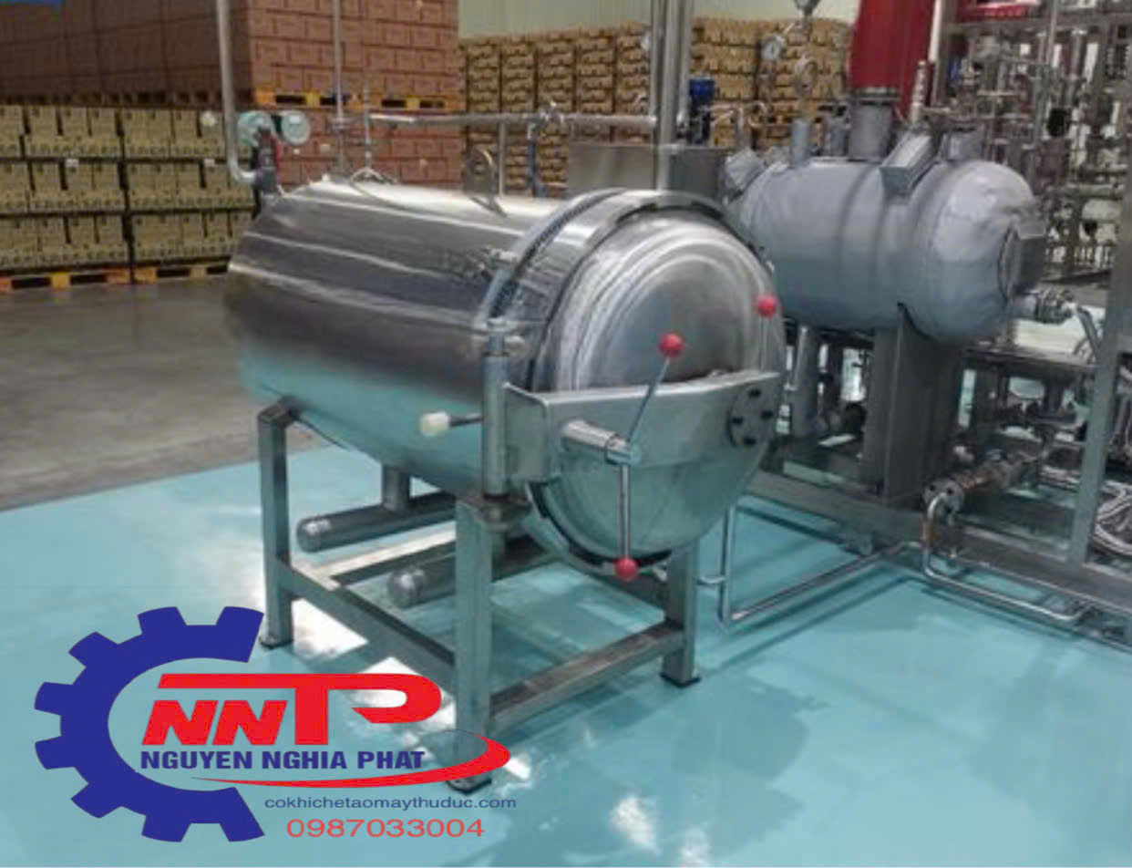 Nồi hấp tiệt trùng 200 lít