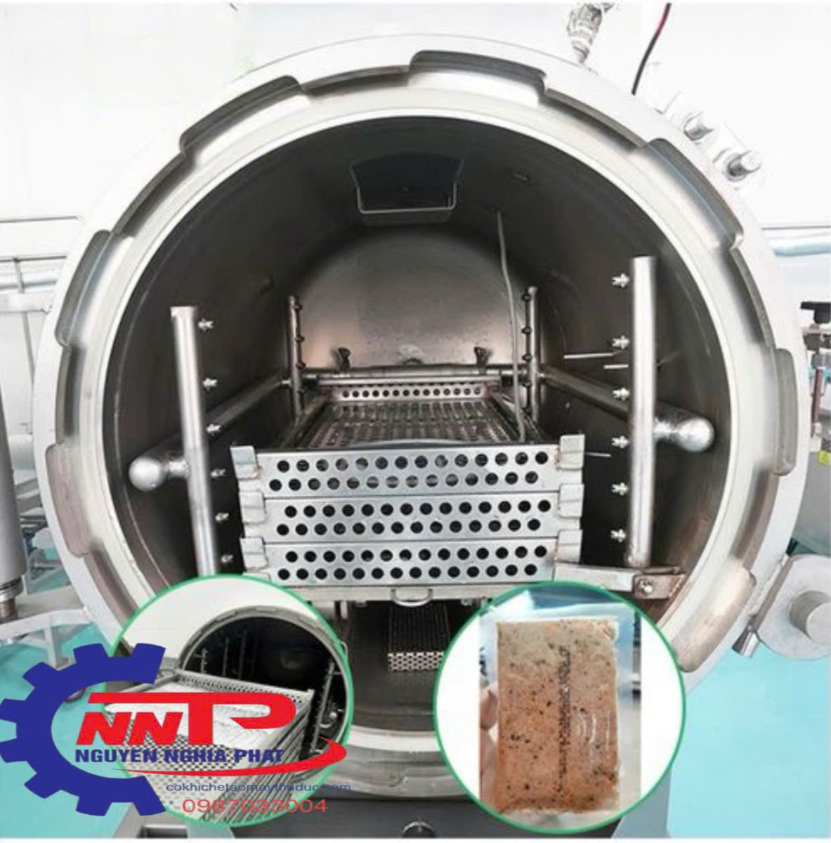 Nồi hấp tiệt trùng 200 lít