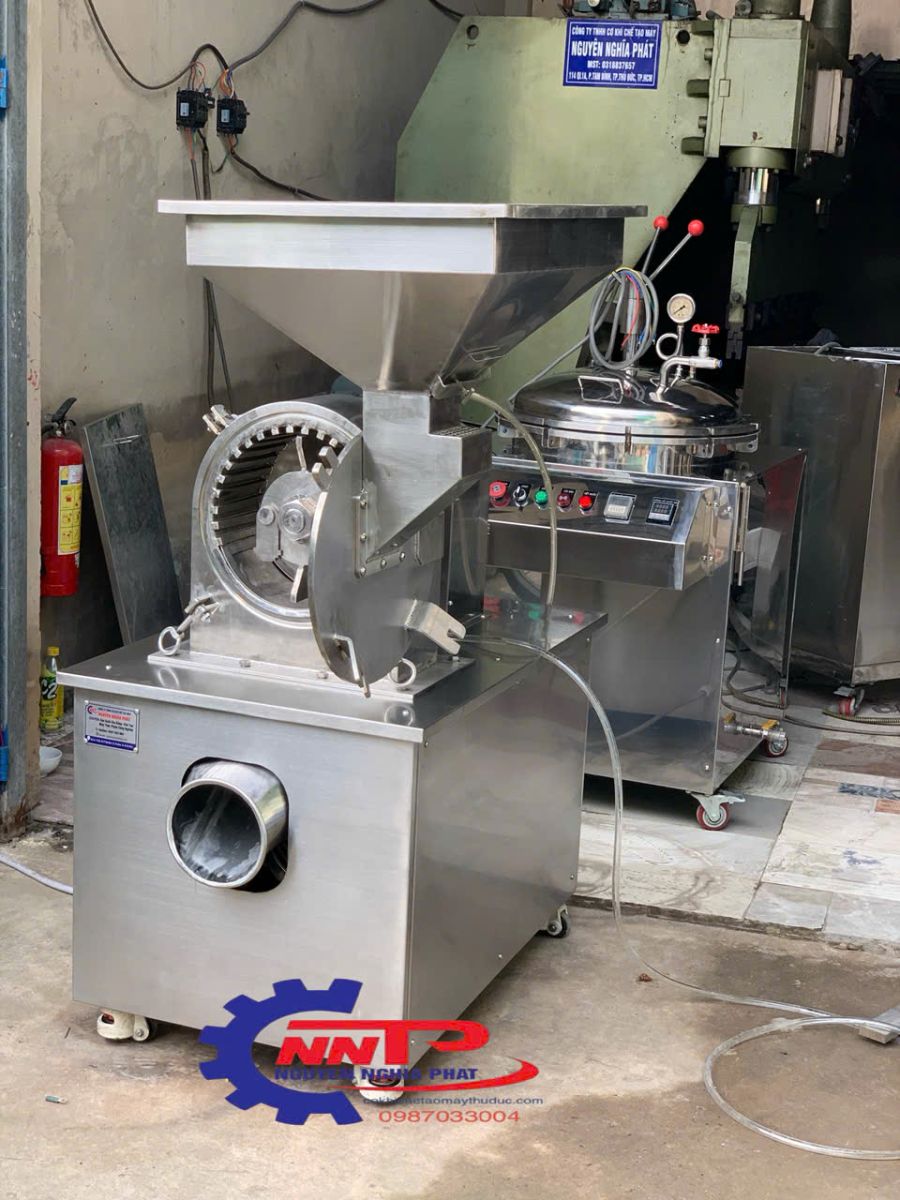 máy nghiền thuốc bắc siêu mịn