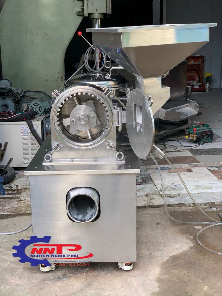 máy nghiền thuốc bắc siêu mịn