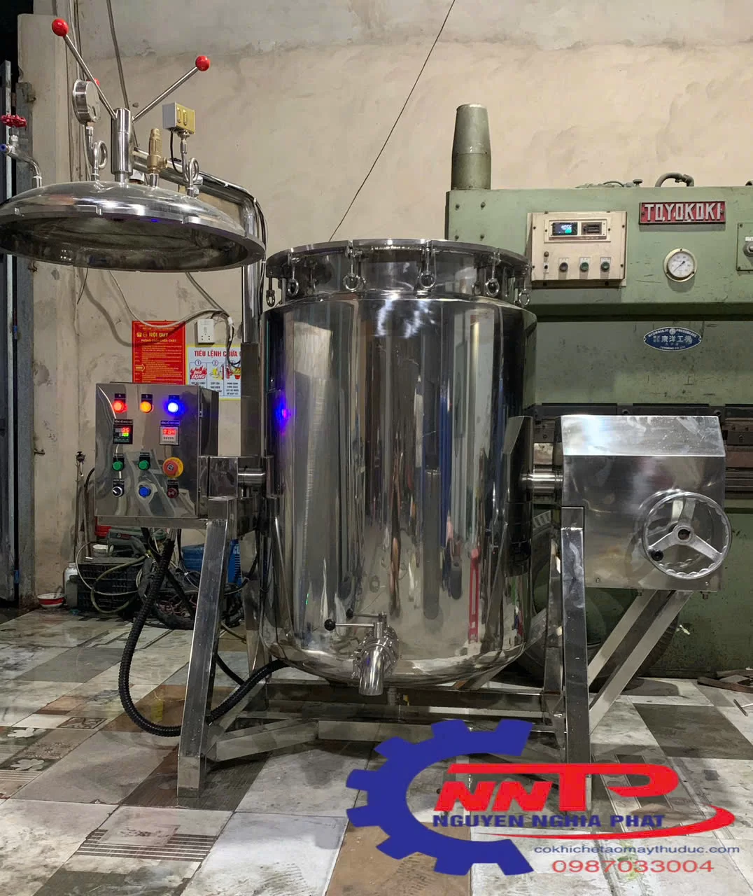 nồi áp suất công nghiệp 500 lít