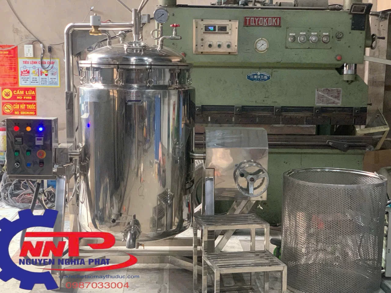 nồi áp suất công nghiệp 300 lít