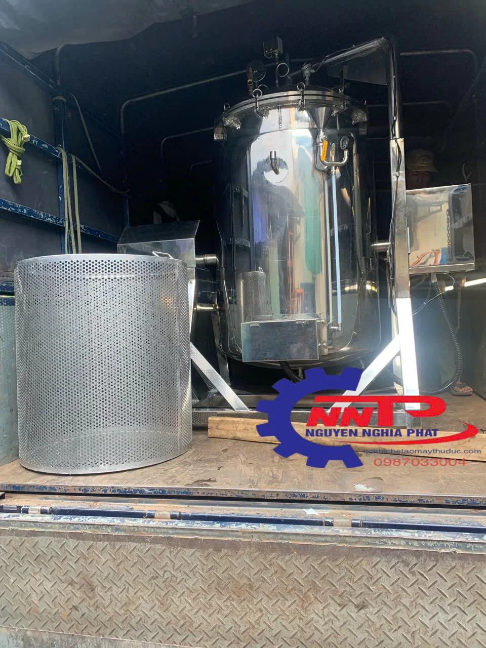 nồi áp suất công nghiệp 500 lít