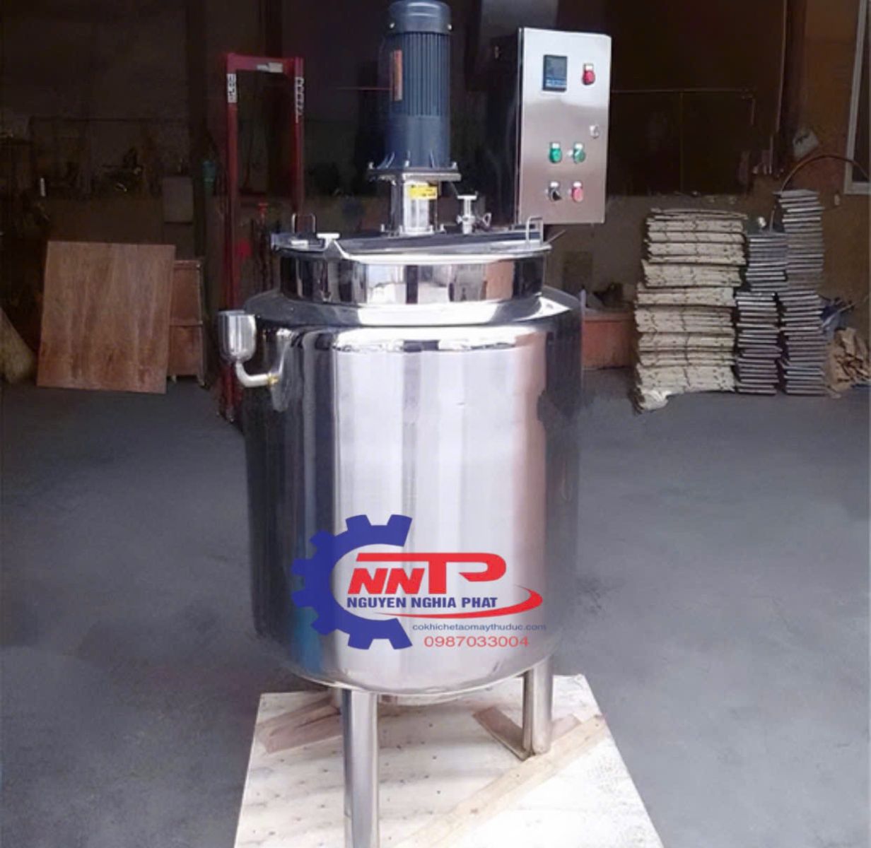 Nồi nấu cánh khuấy