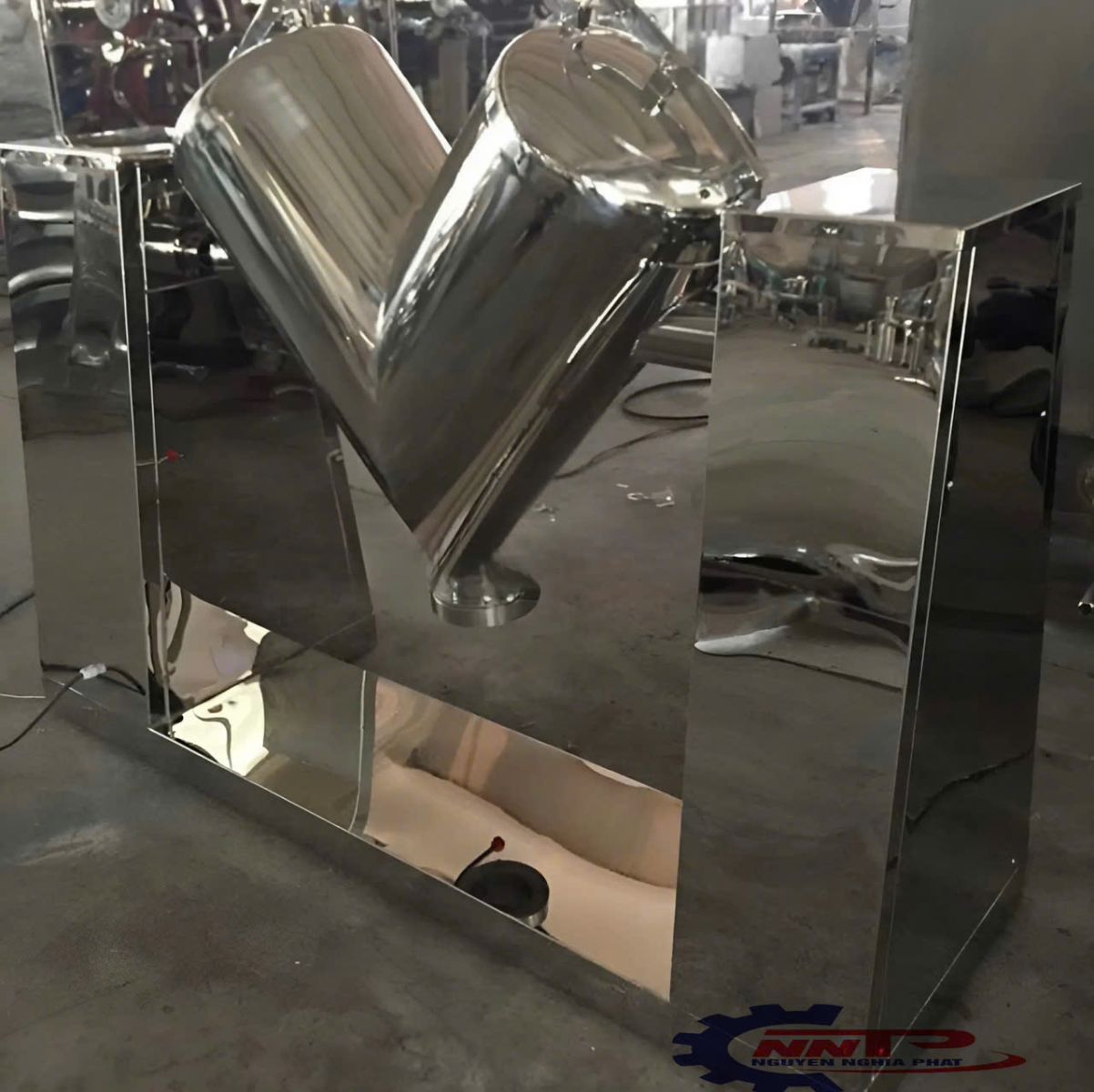 Máy trộn chữ V 500kg