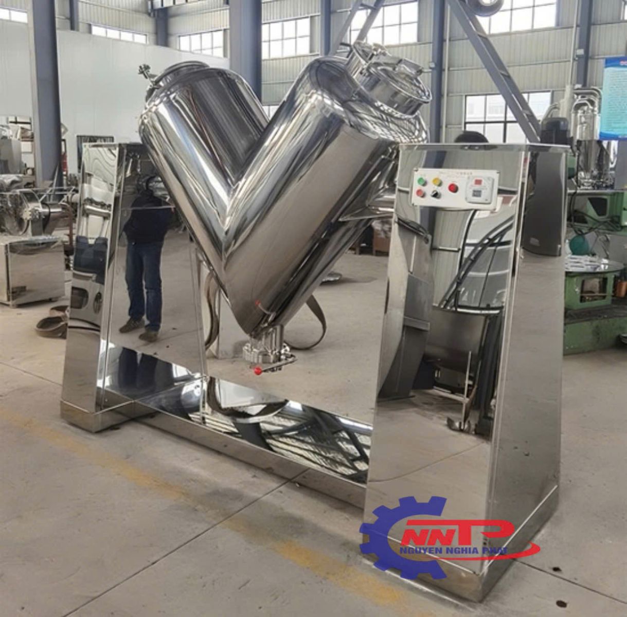 Máy trộn chữ V 500kg