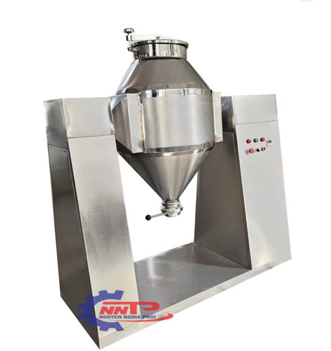 Máy trộn bột dạng trống 100 kg