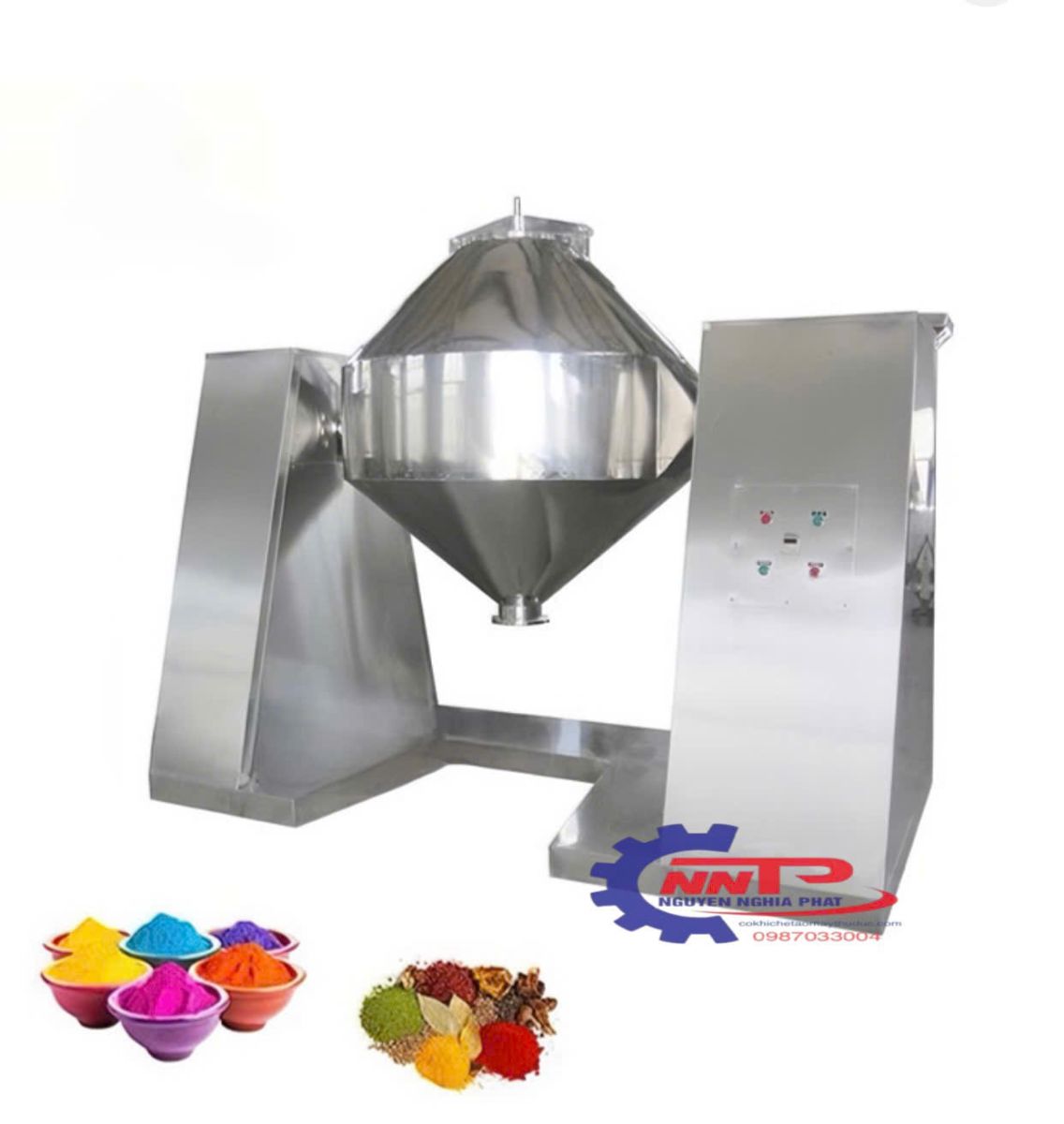 Máy trộn dạng trống 300kg