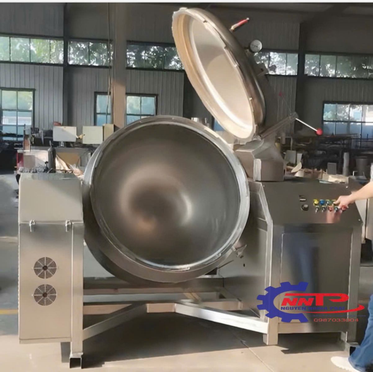 Nồi áp suất công nghiệp 500 lít