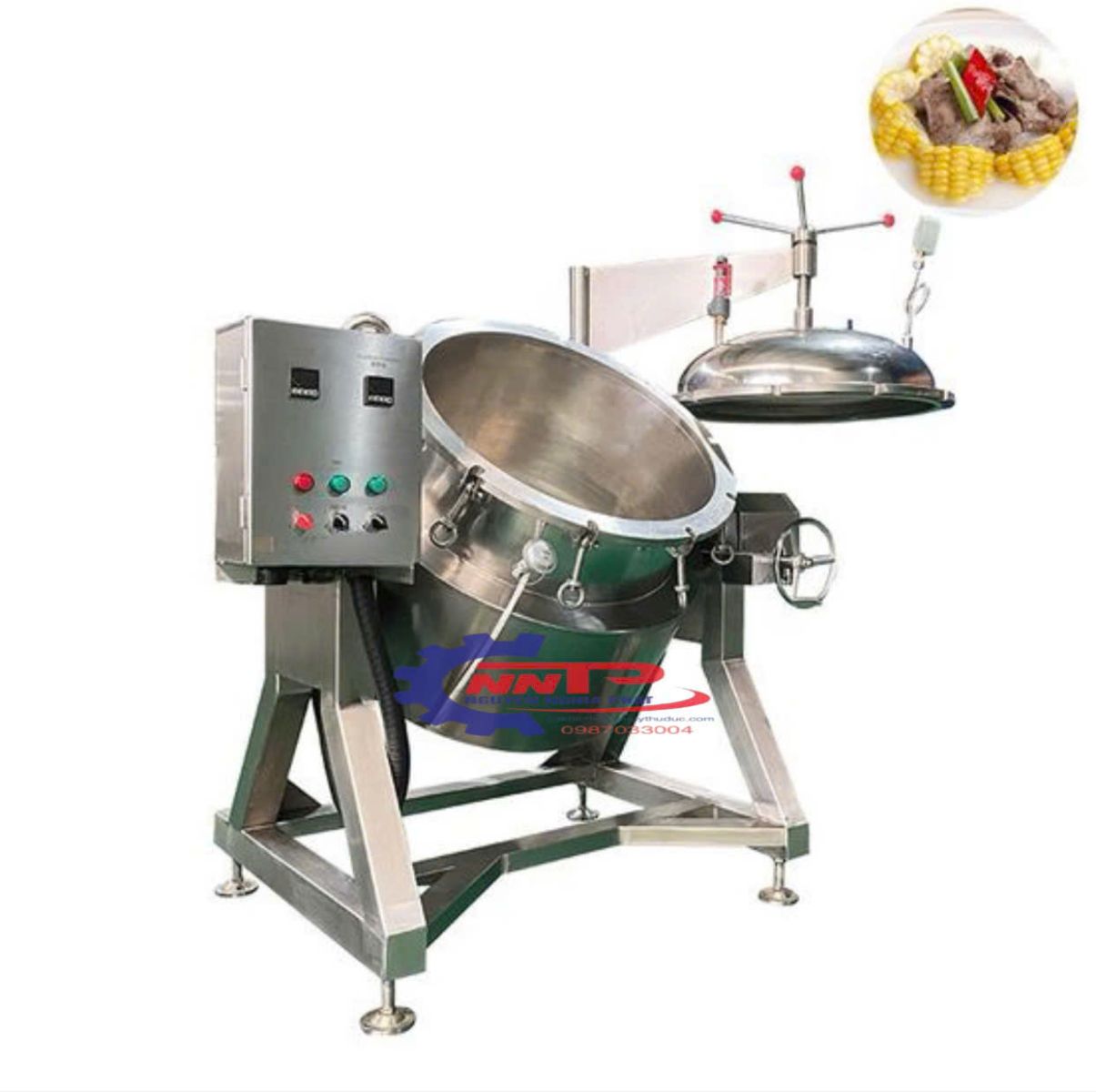 Nồi áp suất công nghiệp 100 lít